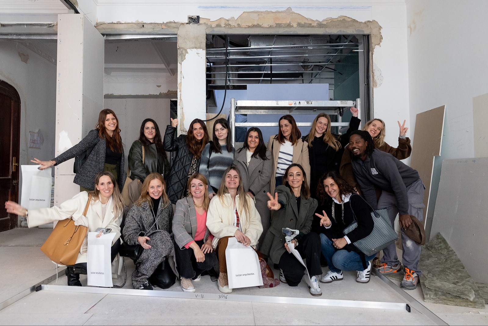 Estudio de Marta de la Rica durante el evento exclusivo del Club Premium IDE, interioristas y arquitectos aprendiendo de un referente del diseño de interiores